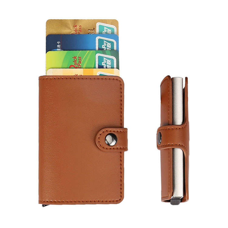 Hobaneng o Lokela ho Khetha Aluminium RFID Anti-Theft Credit Card Holder Pop Up Wallet bakeng sa Banna